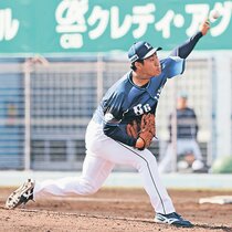 西武の岩城（立山出身）１回３Ｋデビュー　プロ野球オープン戦