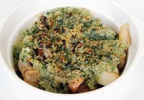 バイ貝のグラタン