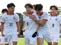 富山第一、佐賀東に３－０で快勝　全国高校サッカー、２大会前の雪辱果たし３回戦へ