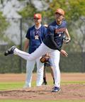 大リーグ、今井は遠投や守備練習