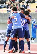 カターレ、ホーム開幕戦勝利　藤枝に２－１