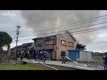 滑川・七口で住宅焼く　けが人なし（５日）