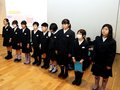 古着回収リサイクルの成果発表　小矢部の３小中学校、ゴールドウインの活動に参加