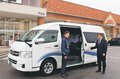 地域の買い物難民救え　アルビスと福岡交通、協力し送迎サービス