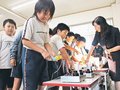 電気の重要性、実験で楽しく伝える　氷見のエネ会社、宮田小で出前授業