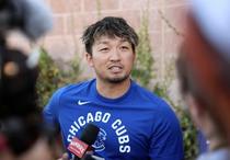 鈴木誠也、右膝は軽度の損傷