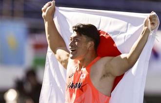 陸上湯上、リレーが「金」