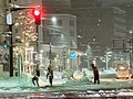 県内大雪、あいの風や地鉄など運休や大幅な遅れ（６日午後７時４０分）