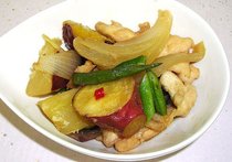 サツマ芋の南蛮煮