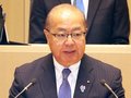 新田知事「安心・安全の県づくりに万全期す」　県議会開会、人口減対策も注力