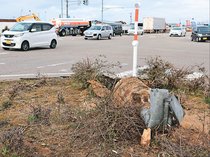国道８号事故、年１４０～２００件超　親子死亡で県警、巡回・取り締まり強化