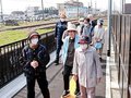西口アクセス通路が開通　ＪＲ高山線西富山駅、地元住民ら完成祝う