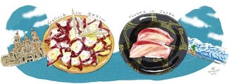 ハラユキのカルチャーハッピー！（１）<br />富山とスペイン 魚介がうまいのはどっち？