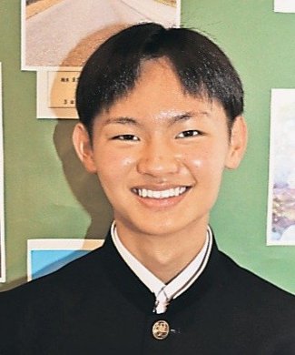 カラフル<br />砺波市庄川中学校３年・前野礼旺さん