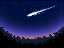 富山でも見えた！ 紫金山・アトラス彗星