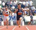 柳田、１００ｍ全体３位で準決へ