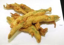 インゲンのフリッター