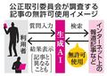 公取委、ＡＩ検索巡り調査へ