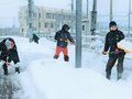 通学路の除雪任せて　福岡小（高岡）ＰＴＡ有志「雪滅隊」、４年ぶり出動