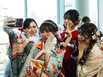 節目に「人生を切り開く」と決意　富山・芝園校区ではたちの集い