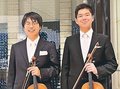 ビオラ演奏の金田兄弟（黒部出身）、一家で富山の「第九」出演　両親に感謝、「成長見せたい」