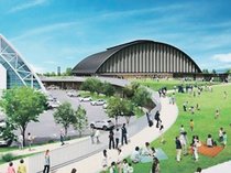 新たな県武道館着工　県総合運動公園、整備費８４億５０００万円