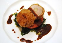 豚ひれ肉チーズ詰めフライ