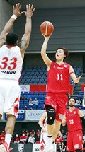 グラウジーズ競り負け　名古屋Ｄに８４－９２