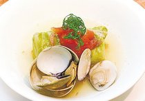 白身魚のロールキャベツ