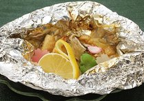 鯛親子ホイル蒸し