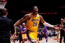 レーカーズ八村塁は１２得点