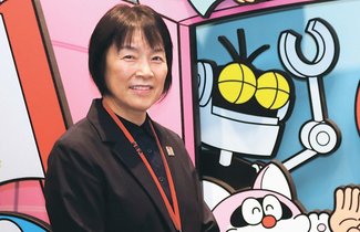 カラフル<br />藤子・Ｆ・不二雄ふるさとギャラリー長・柴田善子さん