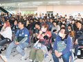 ２５０人がカターレ声援　富山空港でＰＶ