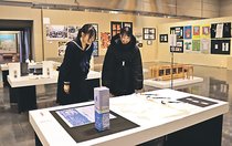 ポスター作品など創意あふれる１８５点　県デザイン展