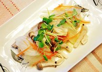 魚のレンジ蒸し