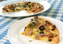 ねぎたんのピザ南仏風