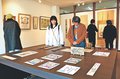 温かみのある俳画並ぶ　砺波の原田さん、地元で「絵ことば・布絵展」