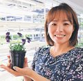 けさの人<br />無菌の花の苗を栽培する会社を立ち上げた熊谷真衣（くまがい・まい）さん