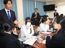 税金どう使う? 新川高校で主権者教育授業
