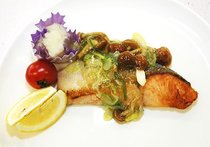 サケの和風ムニエル