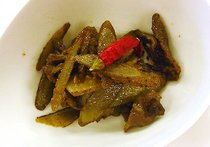 ゴボウのみそきんぴら