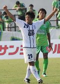 カターレ２連勝、鳥取に２－１　終了間際、進藤決勝弾