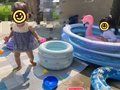 水遊びデビュー🌻