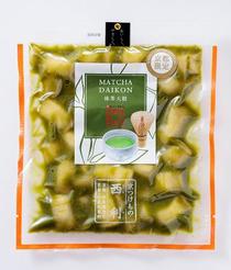 抹茶を使った大根漬物