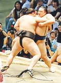 朝乃山が初黒星　名古屋場所４日目