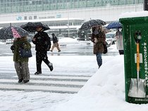県内積雪、朝日６３センチ、砺波４９センチ　３１日朝