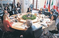 Ｇ７ ロシアに停戦圧力　外相会合声明案、拒否なら「制裁強化」