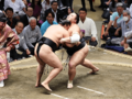 朝乃山３連敗　大相撲秋場所５日目
