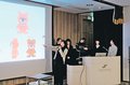 企業ＰＲに動物キャラ　富山大生が考案、氷見で発表会