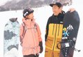 冬スポーツで地元熱く　水間さん夫婦（立山）が「立山山麓」でスノボ大会